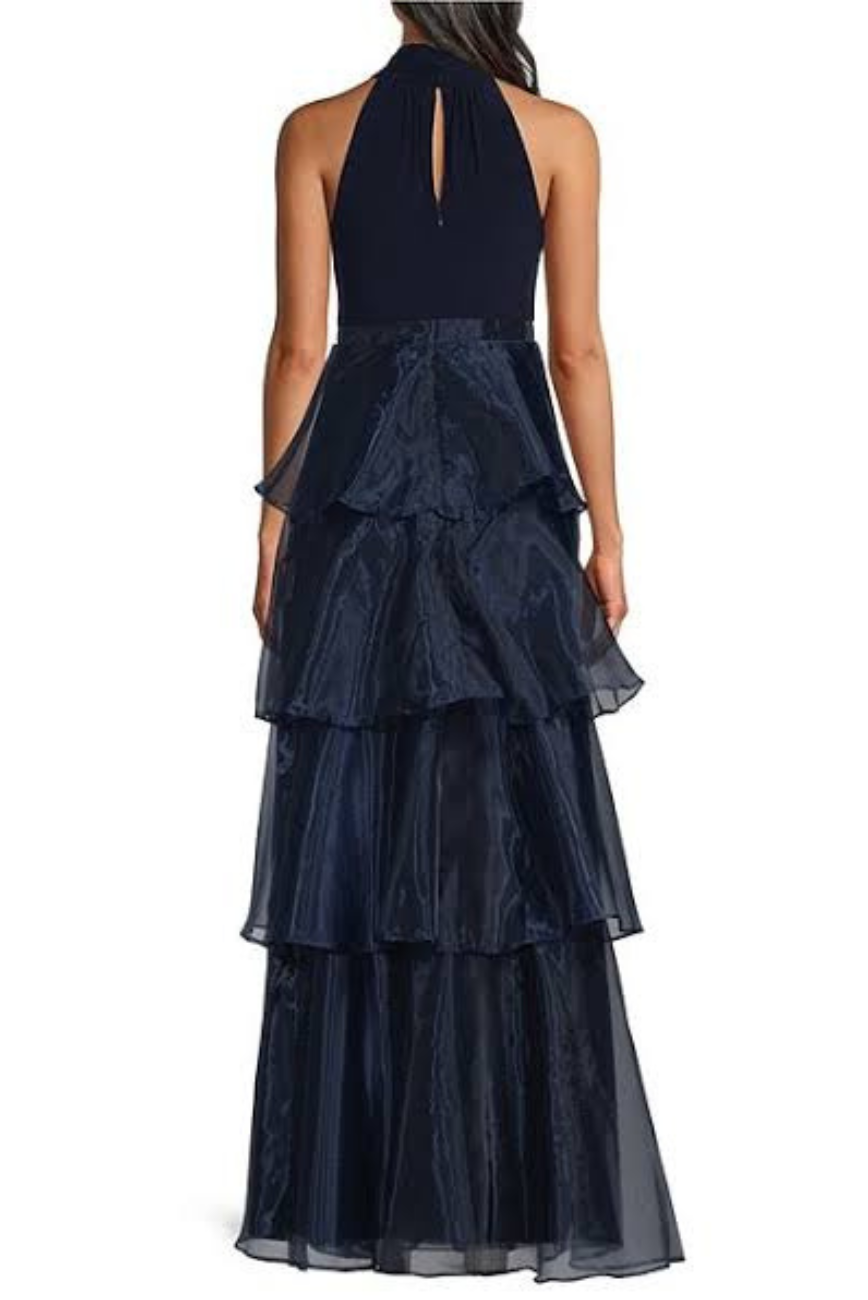 Halter Organza Gown