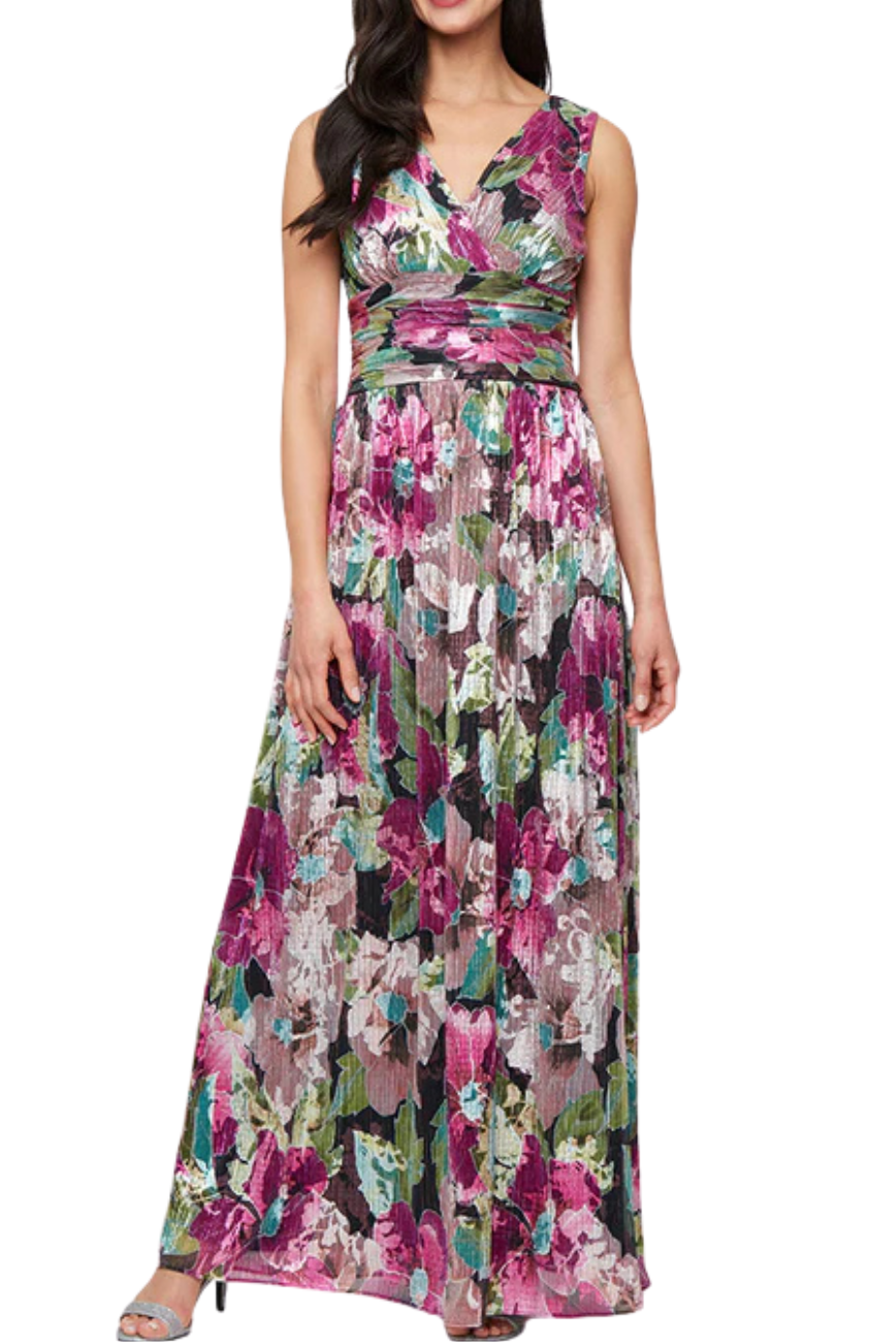 Floral Print Maxi Dress