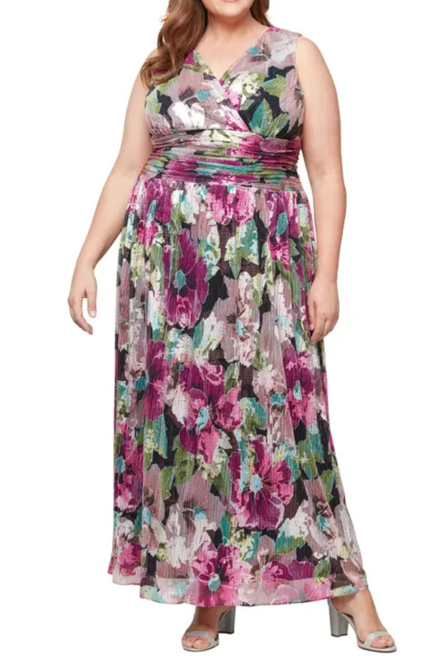 Floral Print Maxi Dress