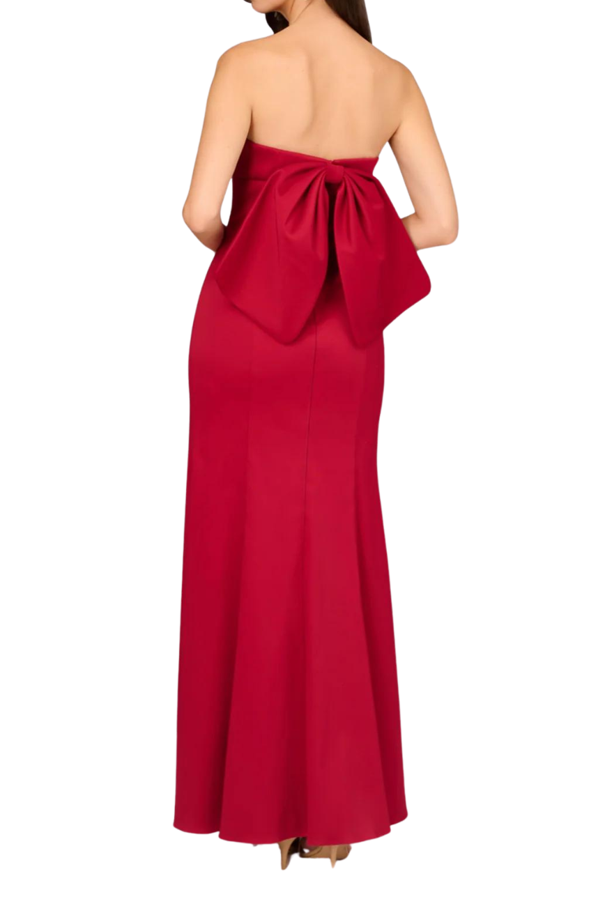Strapless Bow Gown