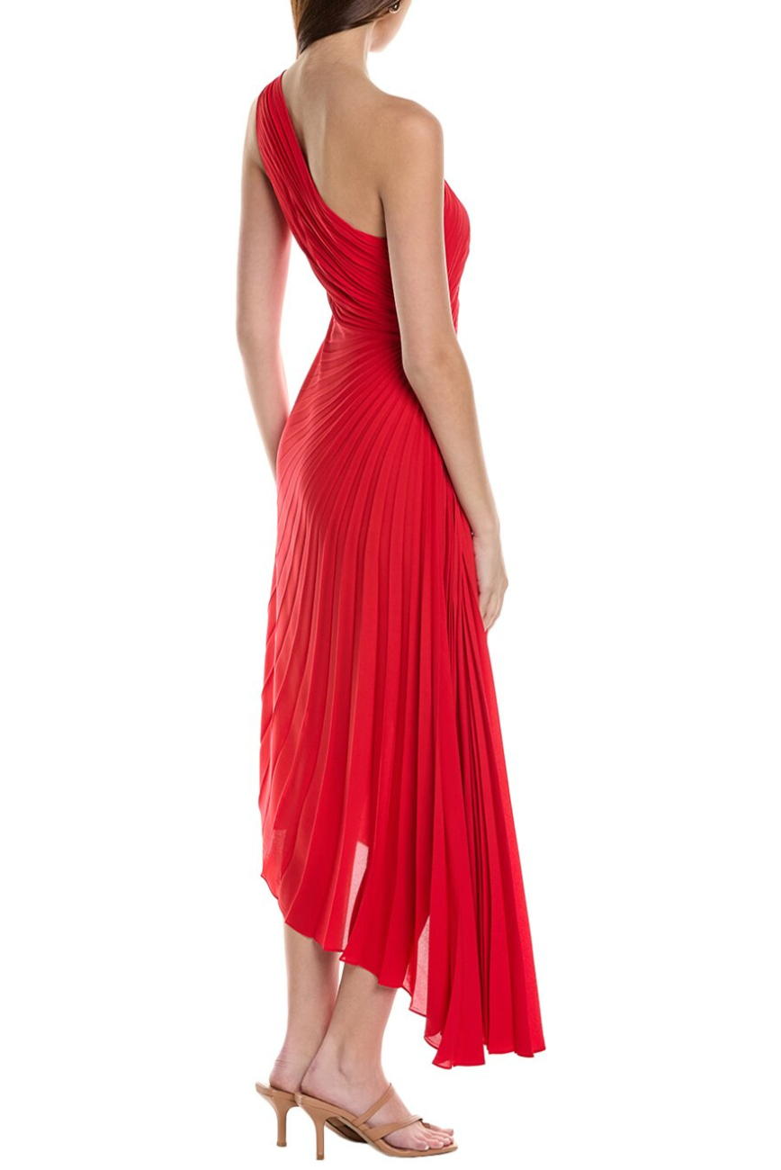 Accordion Pleated Midi