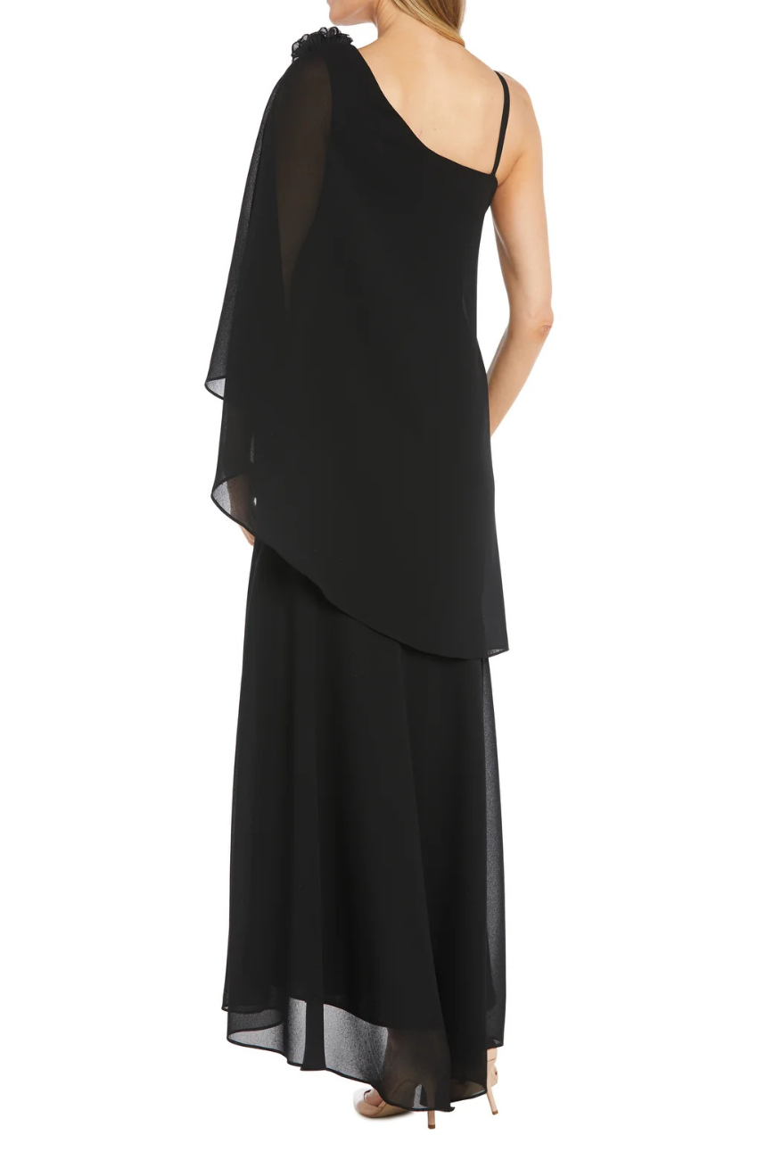 Chiffon Cape Dress