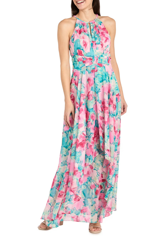 Floral Print Maxi
