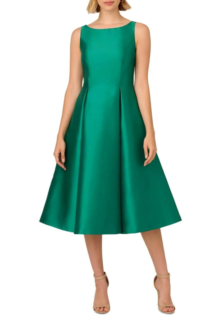 Sleeveless Fit and Flare Dress