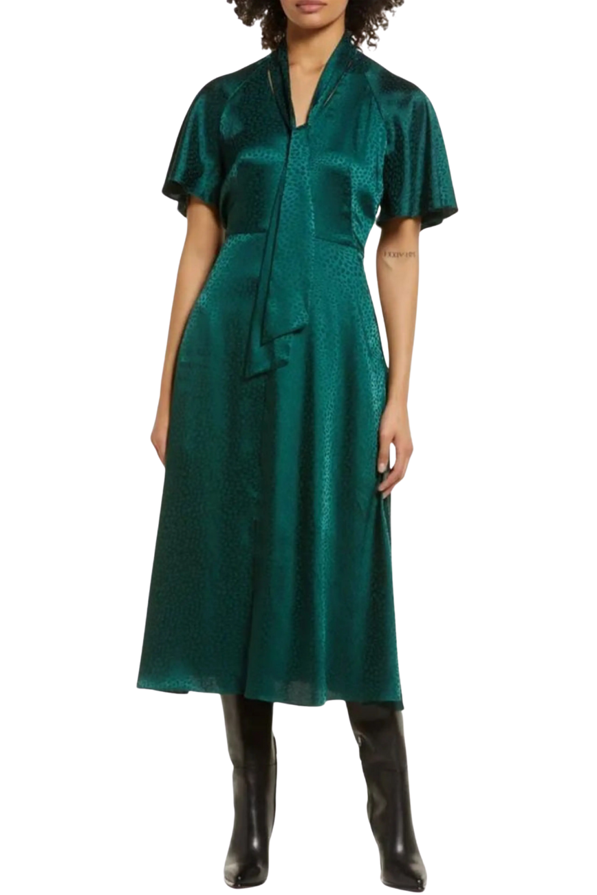 Front Neck Tie Dress