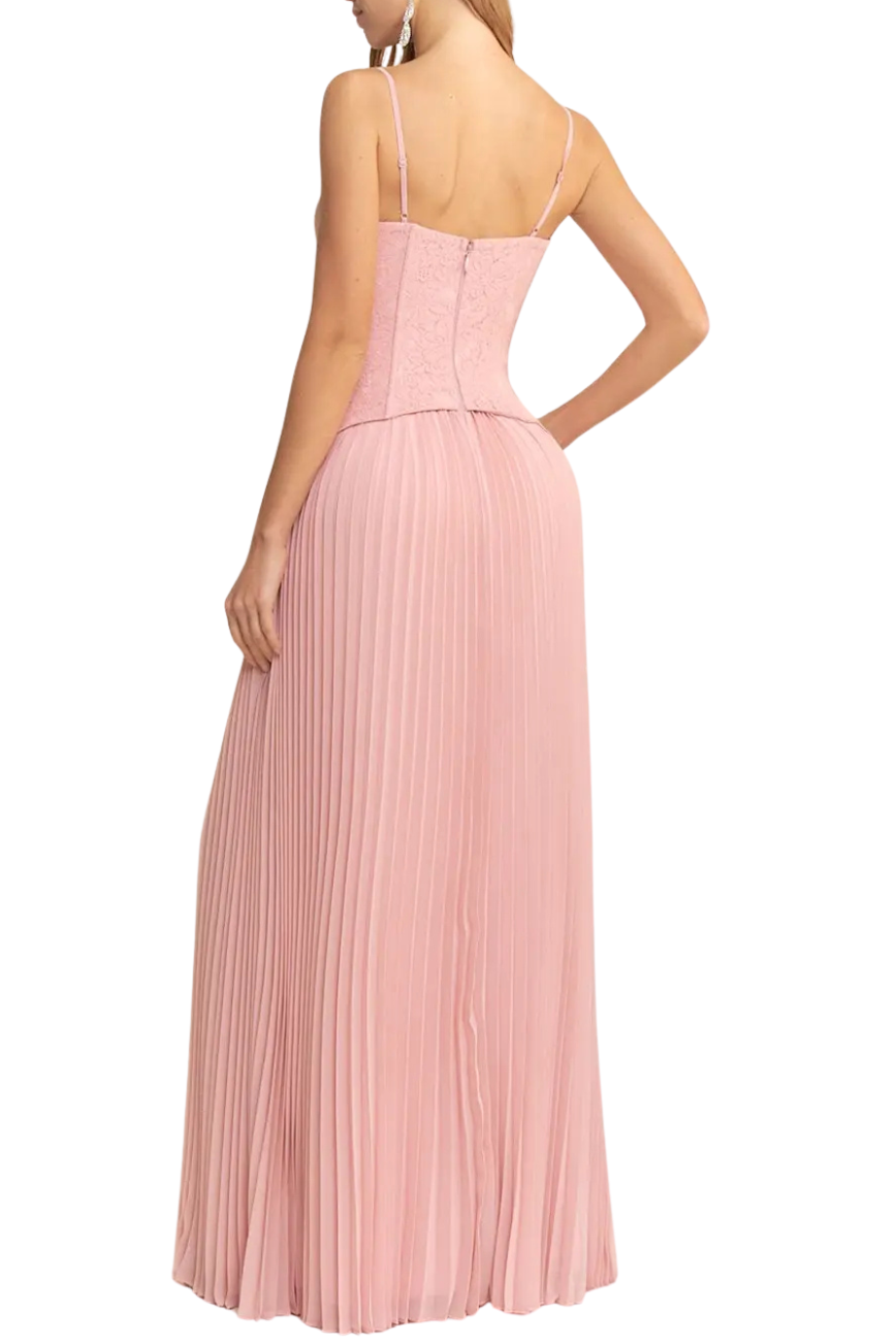 Pleated Gown