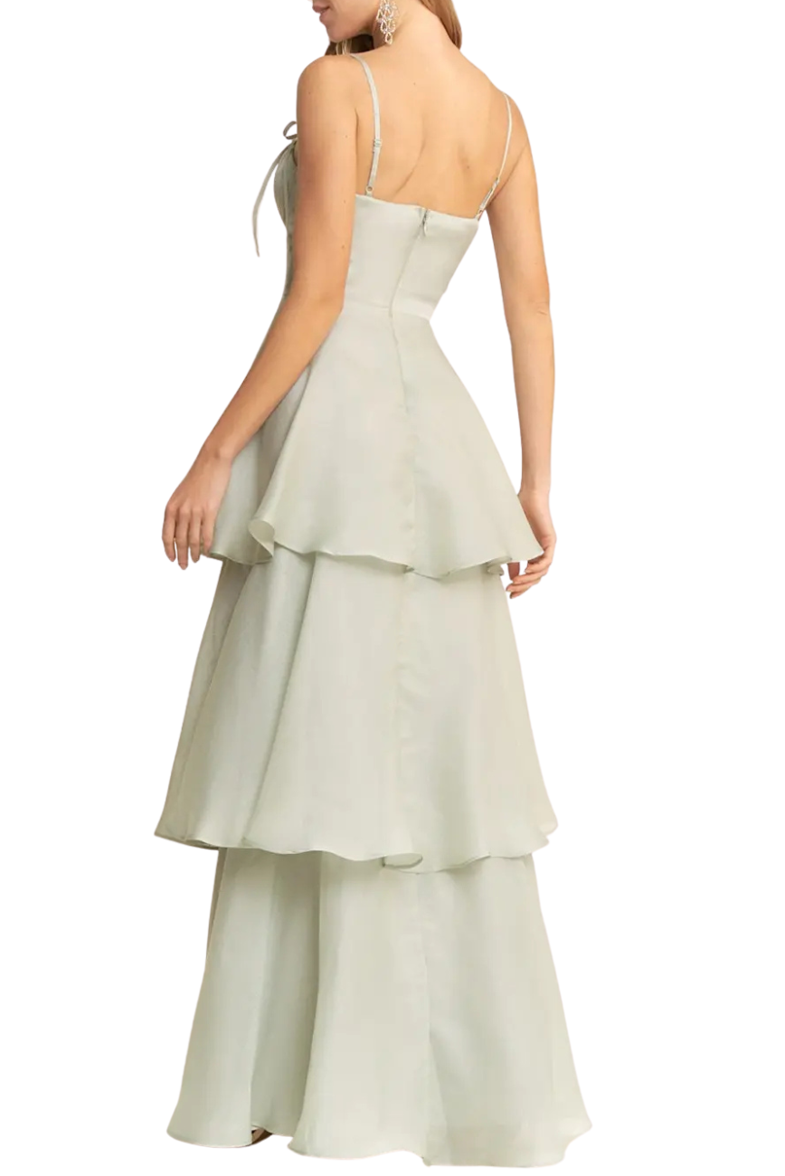 Tiered Pastel Gown