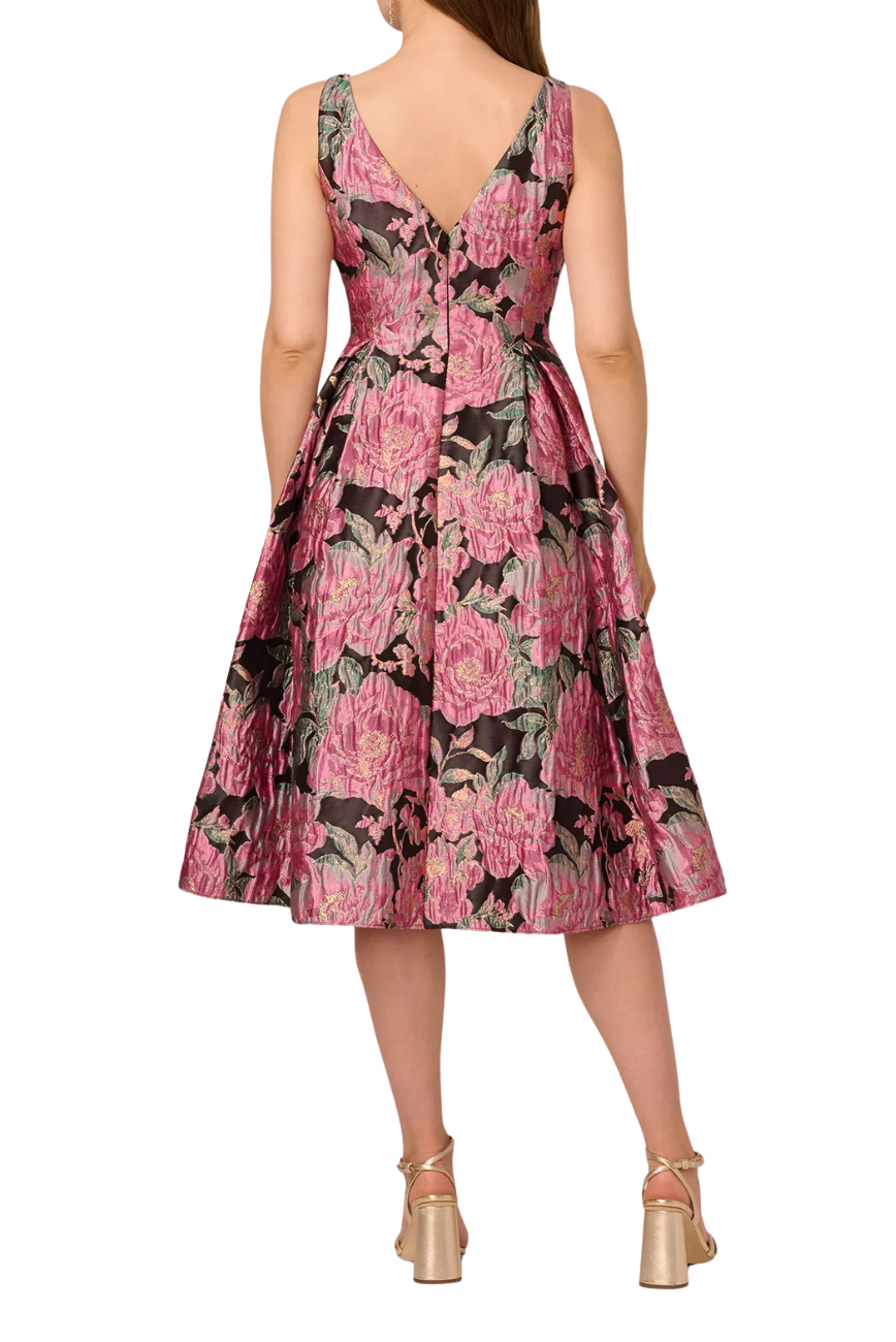 Boatneck Midi Dress