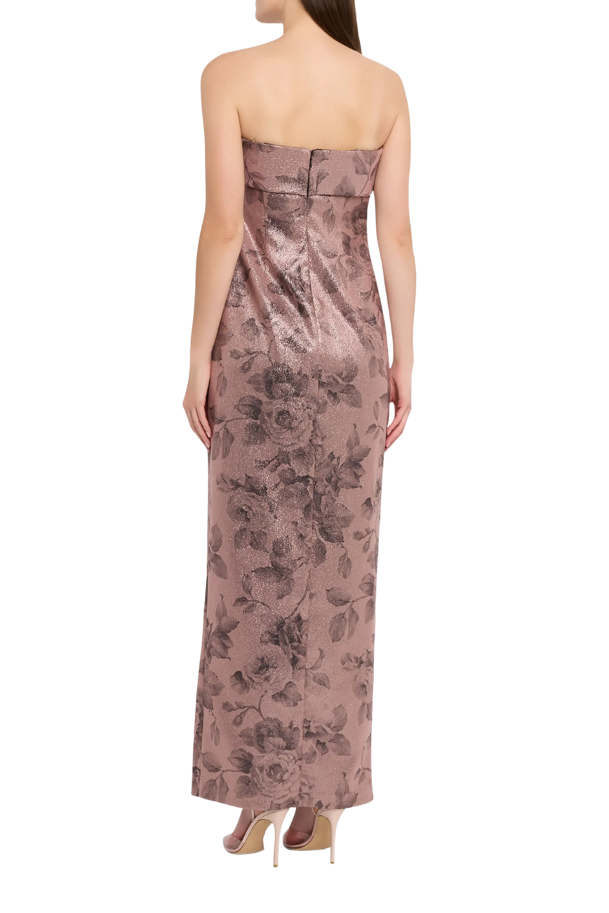 Strapless Shimmer Gown