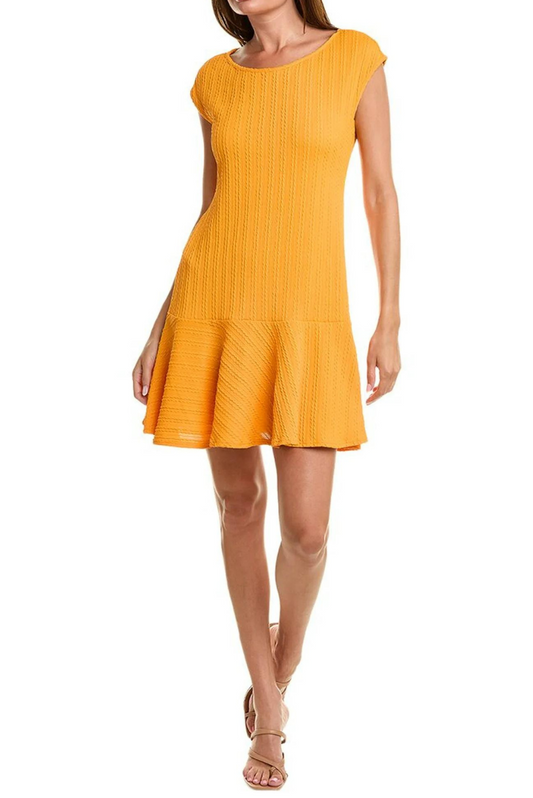 Knit Flounce Dress