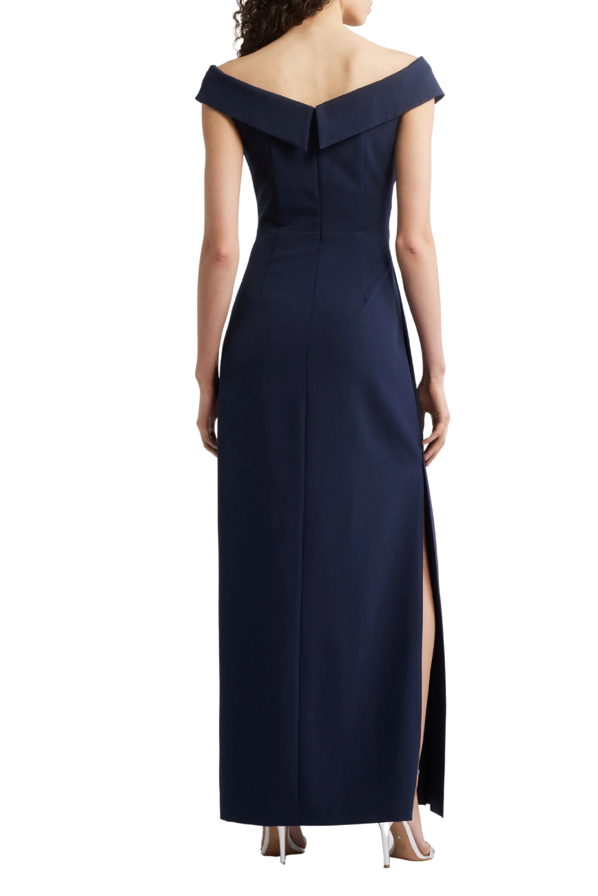 Drape Column Gown