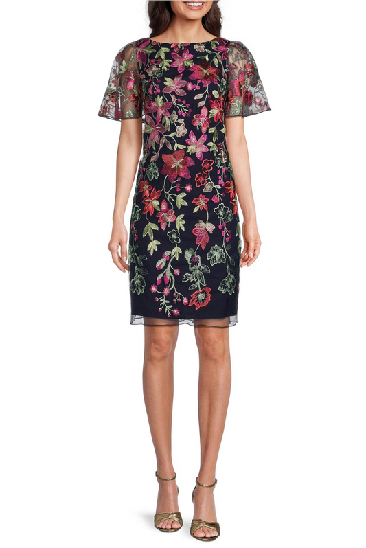 Floral Shift Dress