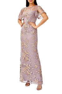 Floral Illusion Gown