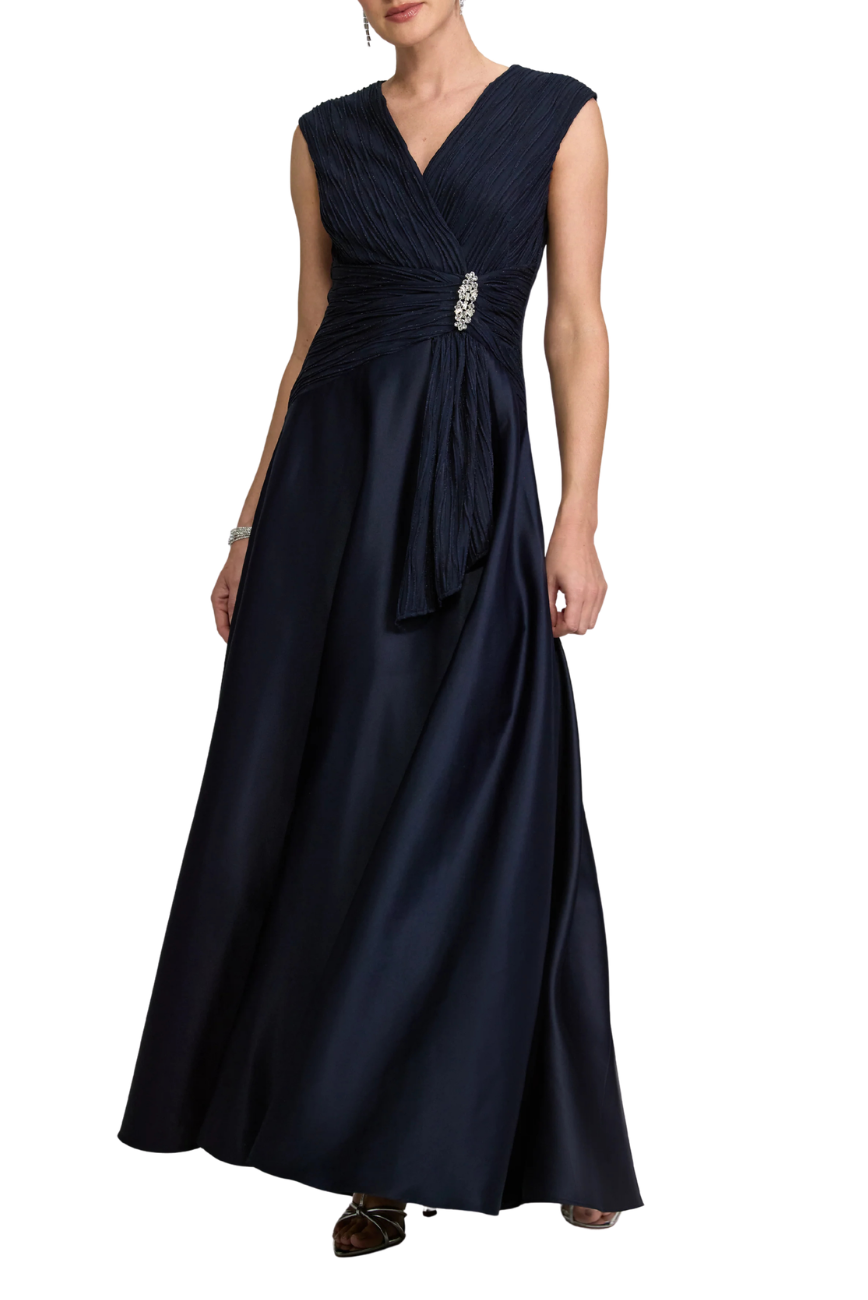 Cap Sleeve Ballgown