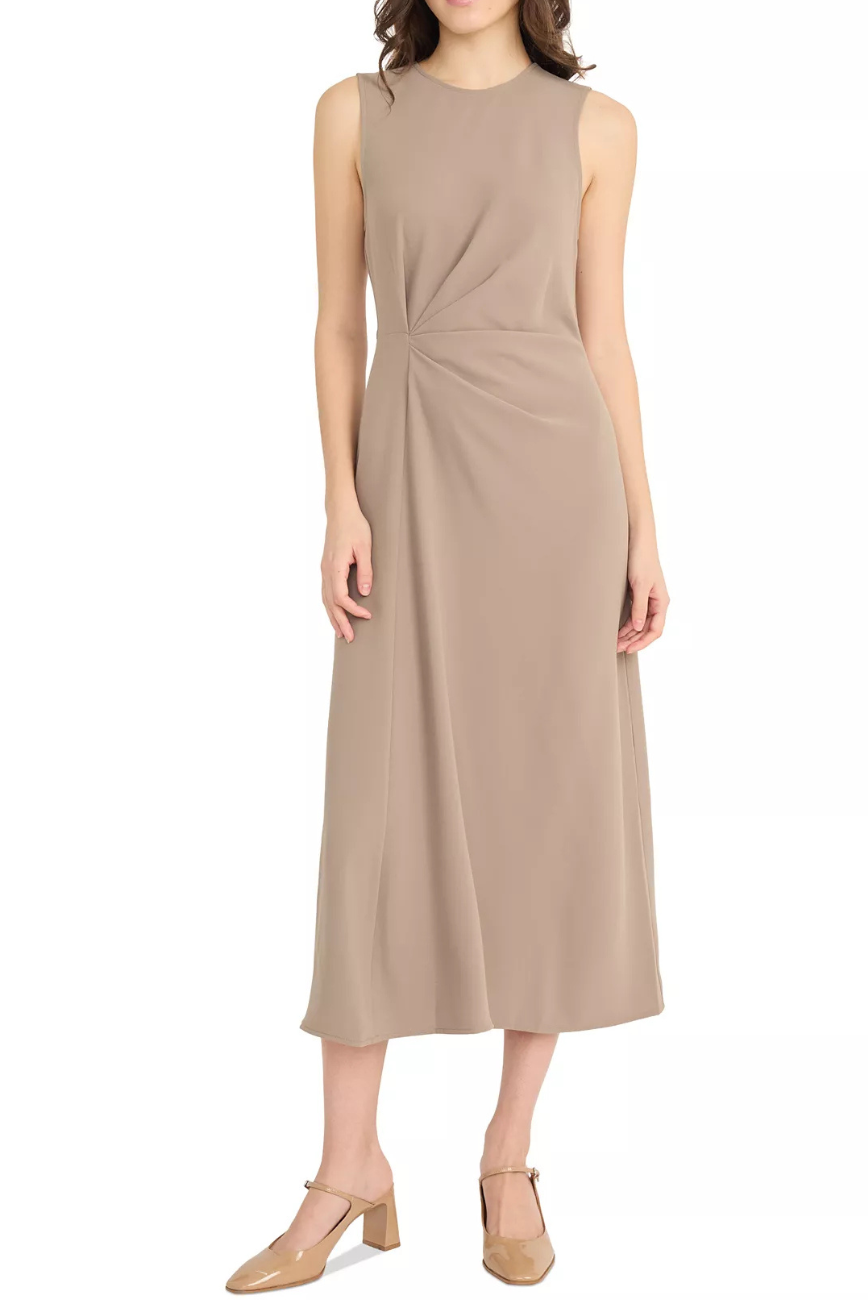 Knot Front Midi