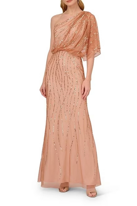 One-Shoulder Gown