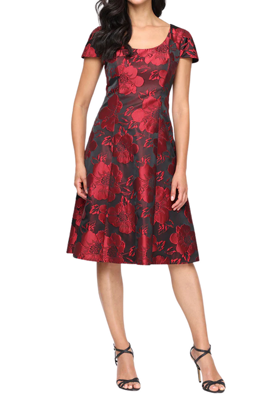 Jacquard Midi Dress