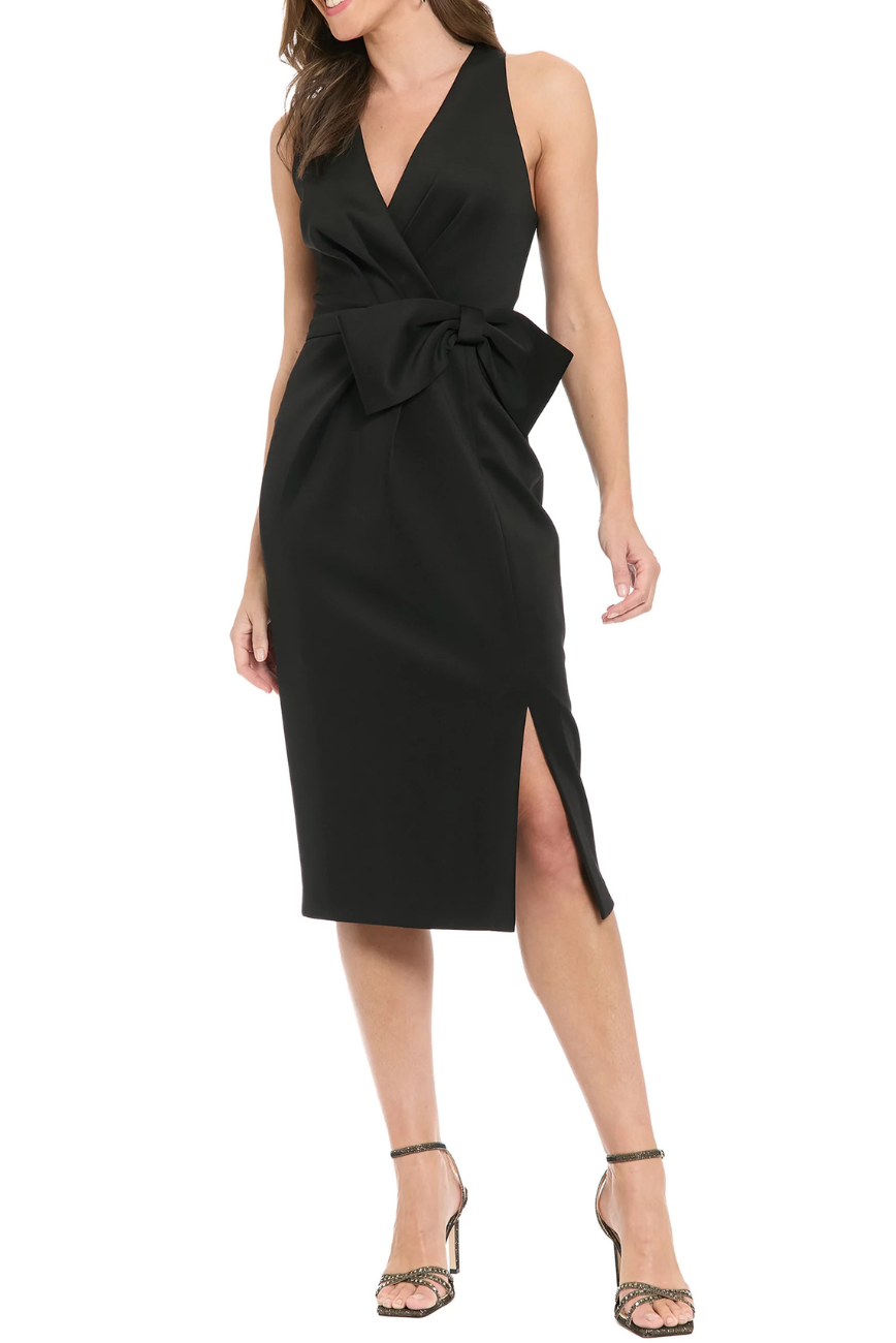 Bow Wrap Dress