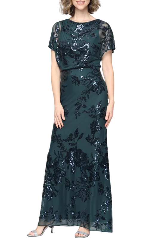 Sequin Long Gown