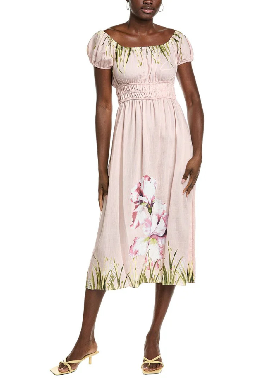 Smock Floral Dress