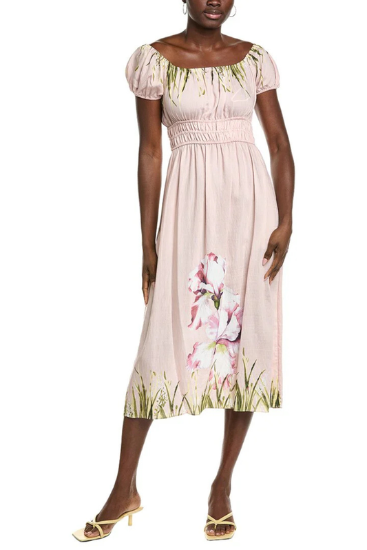 Smock Floral Dress