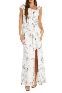 Soft Floral Gown