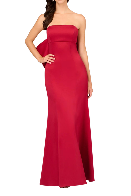 Strapless Bow Gown