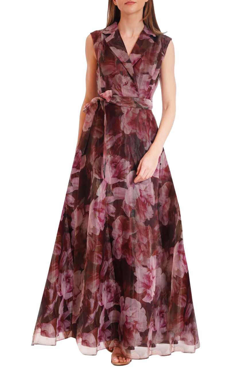 Sleeveless Organza Gown