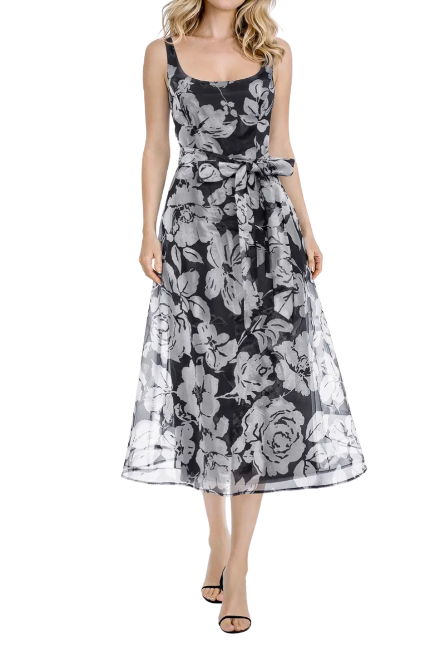 Floral Organza Midi