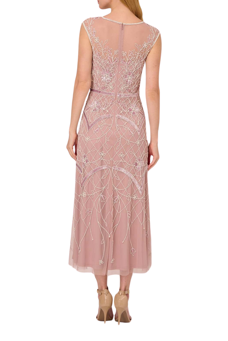 Beaded Midi Gown