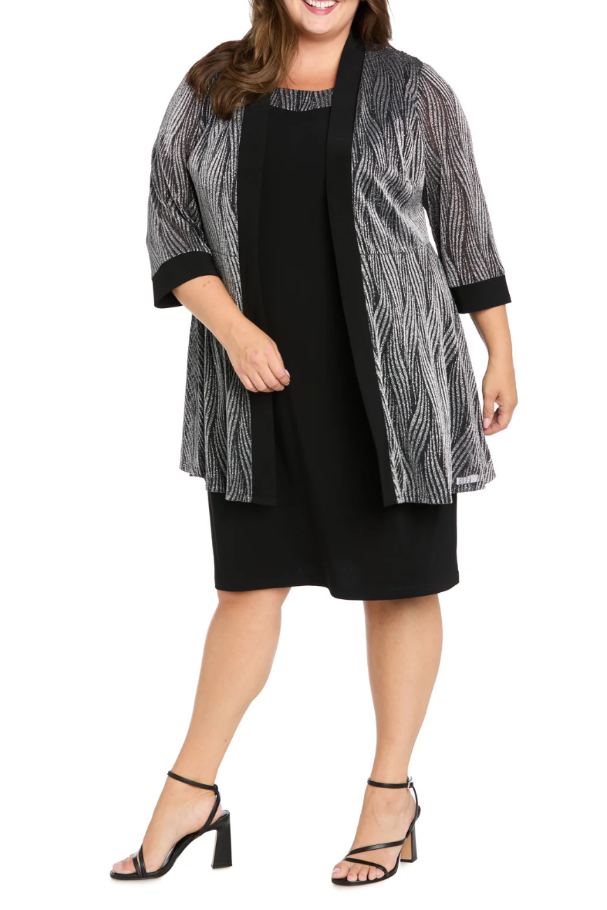 Stripe Jacket Set