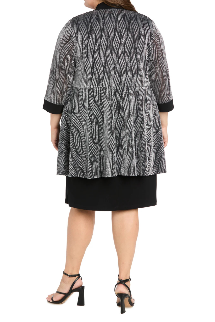 Stripe Jacket Set