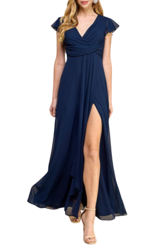 Flutter Sleeve Gown