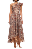 Hi Low Jacquard Gown