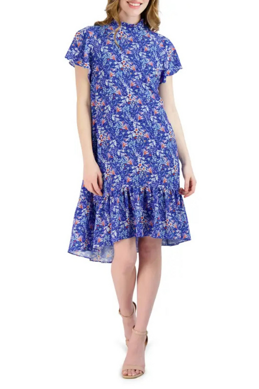 Mock Neck Dress