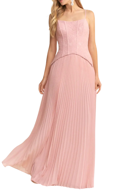 Pleated Gown