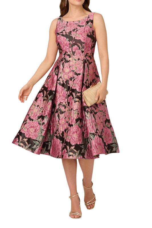 Boatneck Midi Dress