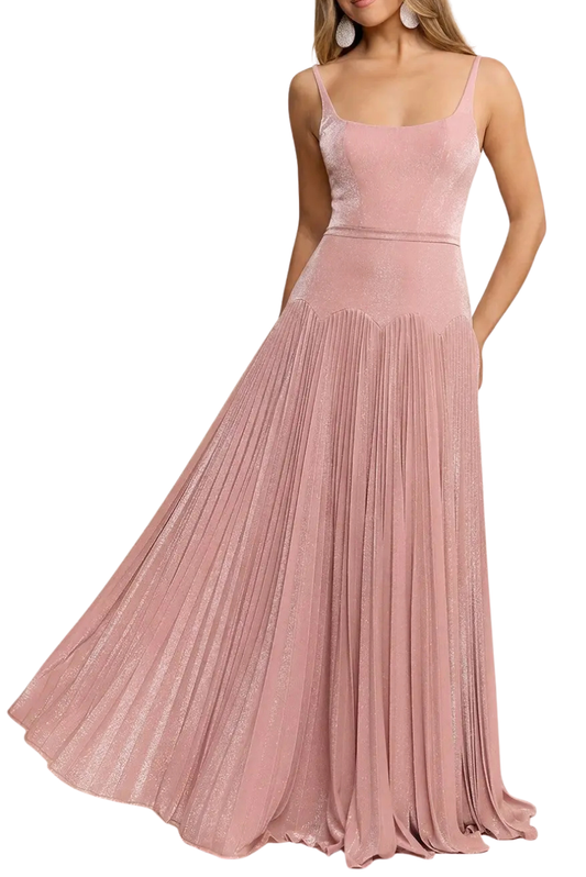 Pleated Gown