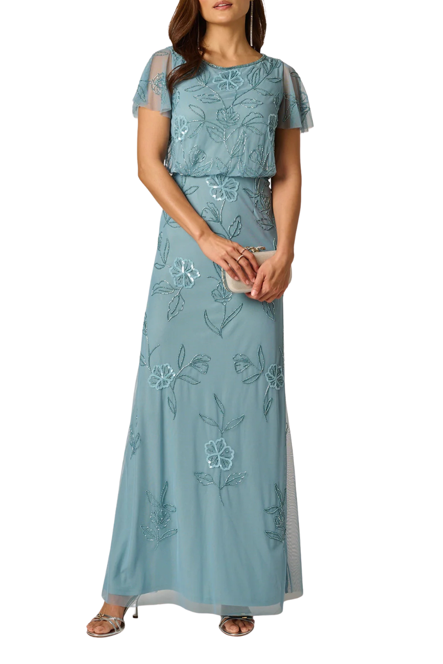 Blouson Floral Gown