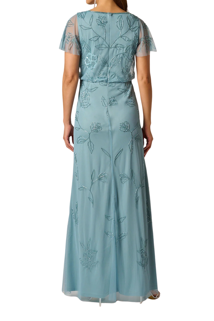 Blouson Floral Gown