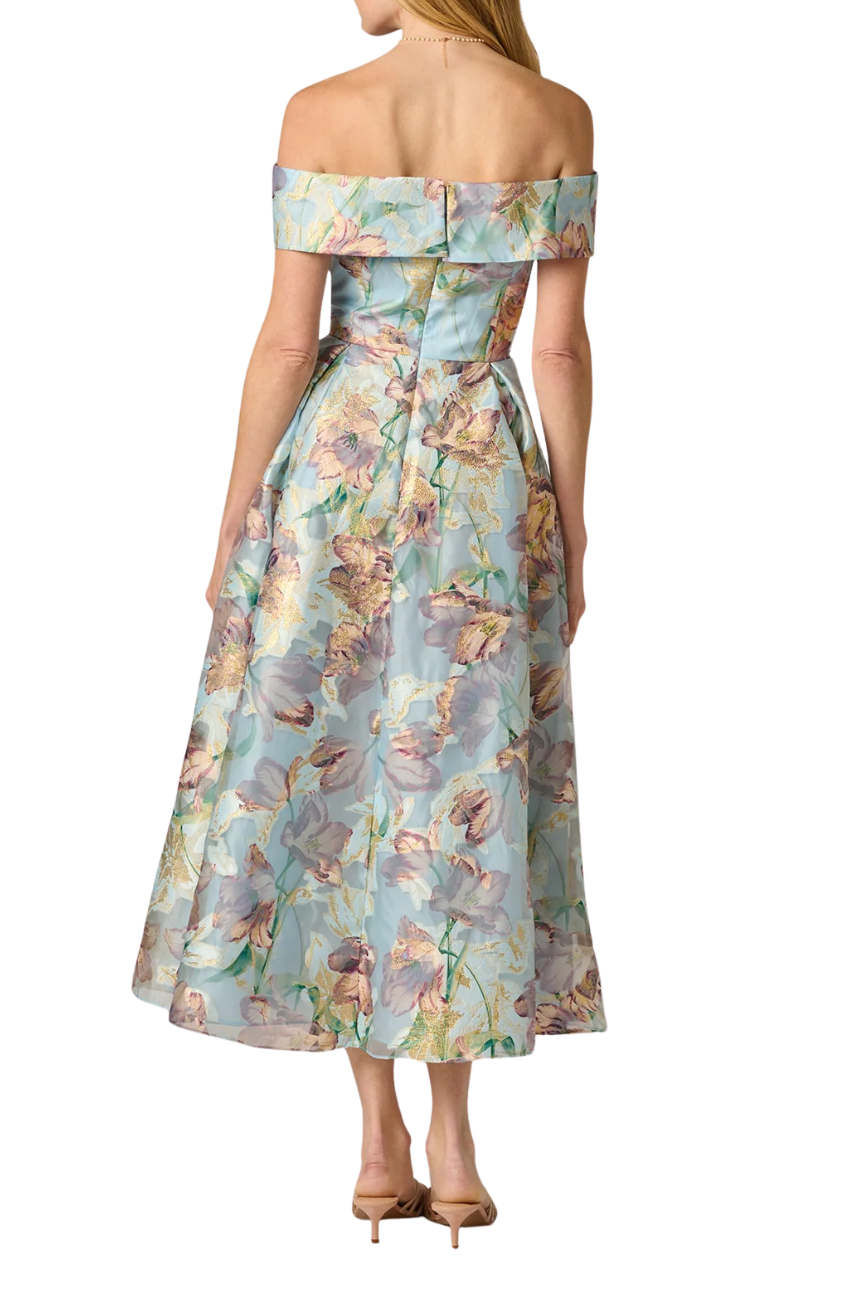 Watercolor Floral Dress