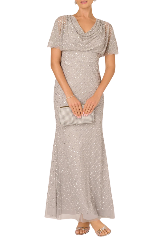 Cowl Drape Gown