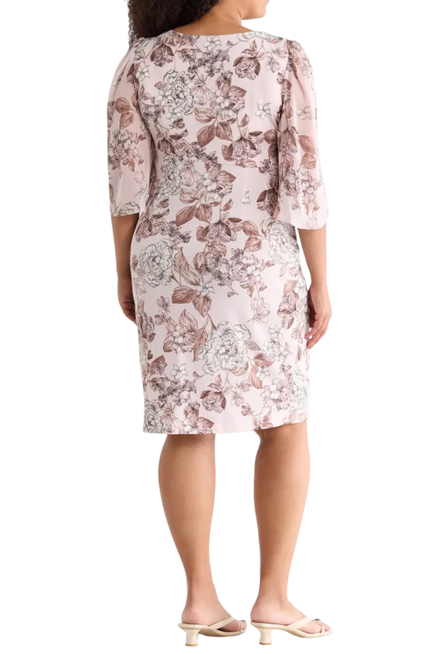 Chiffon Sheath Dress