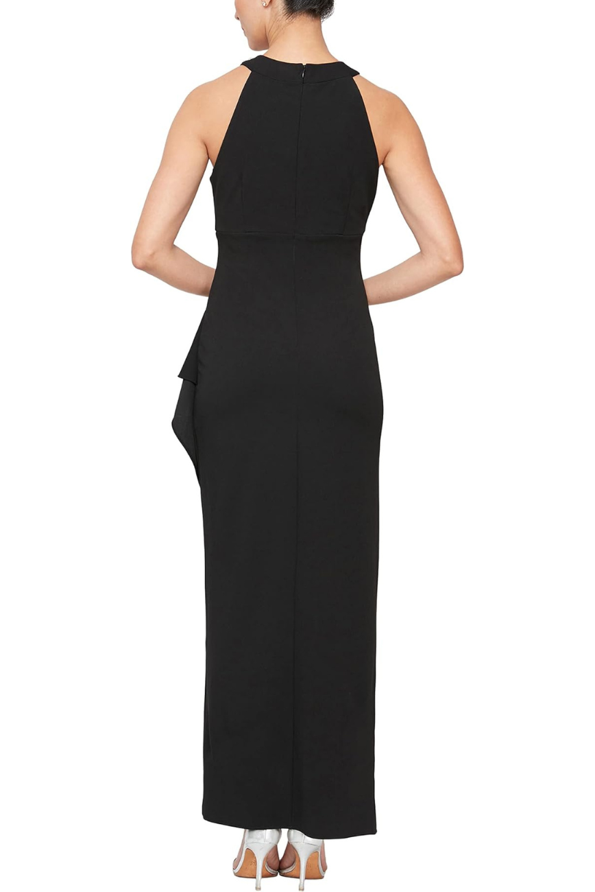 Twist Halter Gown