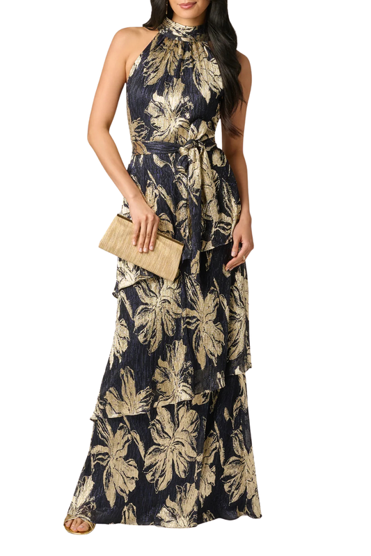 Chiffon Layered Gown