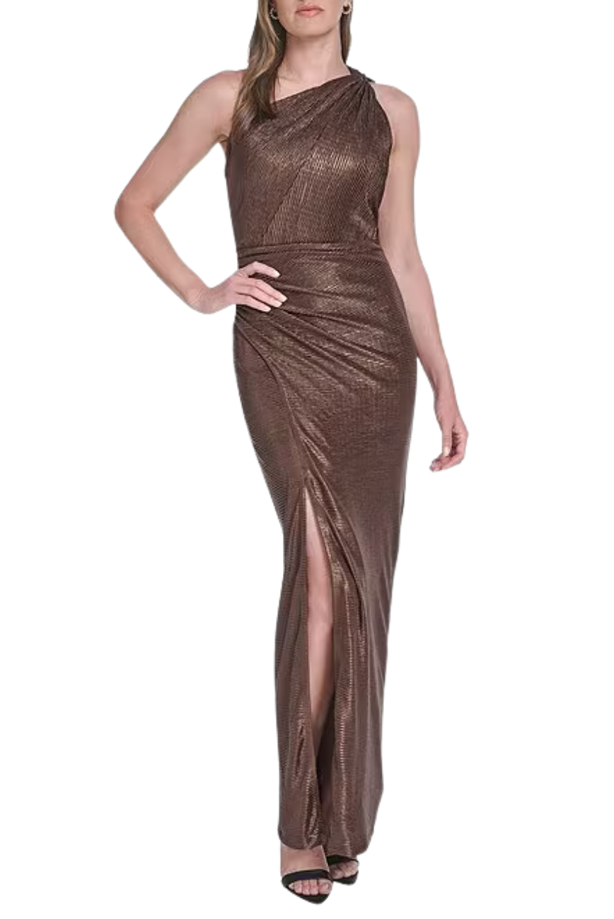 Twist Neck Gown