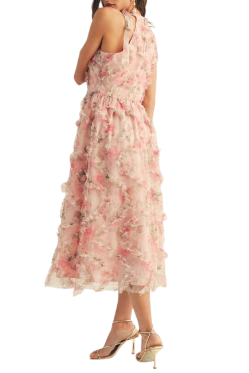 3D Floral Dress