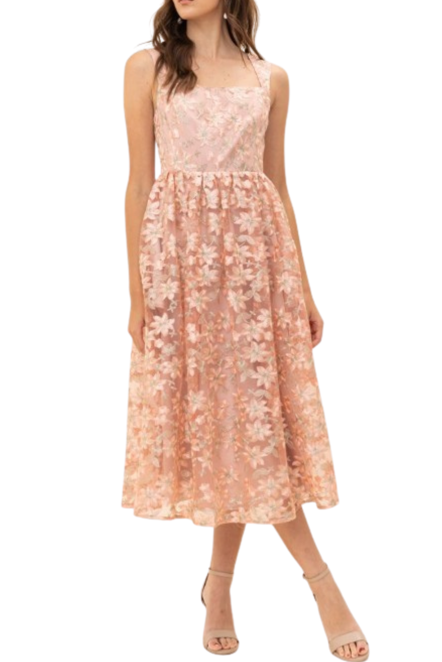 Floral A-Line Dress