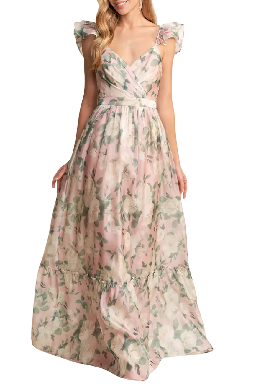 Romantic Floral Gown