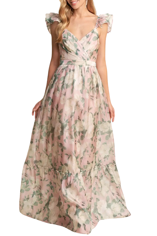 Romantic Floral Gown